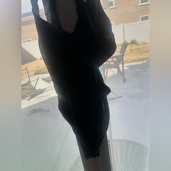 Black one piece bathing suit. - Picture 5 of 6